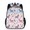 Black, variant on Adult Colorful Unicorns Travel Backpack, Casual Daypack with Adjustable Shoulder Straps, Mexico Flower Laptop Backpack