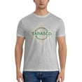 thumbnail image 3 of Tabasco Men'S Basic Short Sleeve T-Shirt Gray Medium, 3 of 5