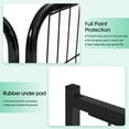 thumbnail image 3 of BestPet Dog Playpen Dog Pen Kennel Indoor Outdoor Folding Metal Portable Puppy Exercise Pen Heavy Duty Fence for Yard Camping, Black, 3 of 7
