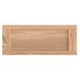 thumbnail image 4 of 15.5W x 29H Unfinished Oak Kitchen Cabinet Door Replacement, Shaker Style, 4 of 7
