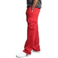 thumbnail image 4 of EYIIYE Men?s Urban Straight Leg Jogger Heavy Weight Fleece Cargo Pocket Sweat Pants, 4 of 8