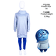 thumbnail image 3 of Disfraz de cosplay de la película Disney Inside Out 2 para niños, figura de Anime, ansiedad, Ansiedad, Miedo, trajes para niños, disfraz de actuación en escenario, 3 of 5