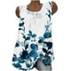 thumbnail image 4 of Tops sin mangas de gasa para mujer, Tops de tubo para verano, blusas casuales sexys para vacaciones Pompotops lopia992110, 4 of 5