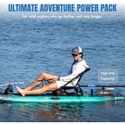Bixpy K-1 Angler Pro Outboard Kit – Includes K1 Kayak Motor with Remote Control & Quick-Release Mount for Kayaks, Canoes, Paddleboards, Dinghies & Inflatable Boats