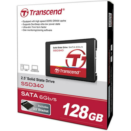 UPC 760557827184 product image for Transcend SSD340 Internal 128 GB Solid State Drive - 2.5