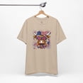 thumbnail image 4 of Western America Highland Cow 4th of July Tee, Independence Day T-shirts,, 4 of 5
