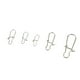 thumbnail image 4 of 100 Piezas de Bloqueo de Presión Macarena Conector de Señuelos Giratorios Plata, 4 of 7