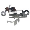 thumbnail image 1 of 1 Juego de latas de cerveza para bicicleta, barbacoa, asar a la parrilla, sartenes para hornear, asador de pollo antiadherente de acero Herramientas y accesorios para hornear estrella de cinco puntas Toystoory HA005532-01B, 1 of 6