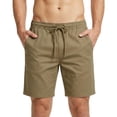 thumbnail image 1 of Short Bermuda Hombre Moda Casual Playa Algodón beige Chico, 1 of 6