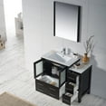 thumbnail image 4 of 42" Freestanding Bathroom Vanity & Ceramic Sink - Espresso, 4 of 6