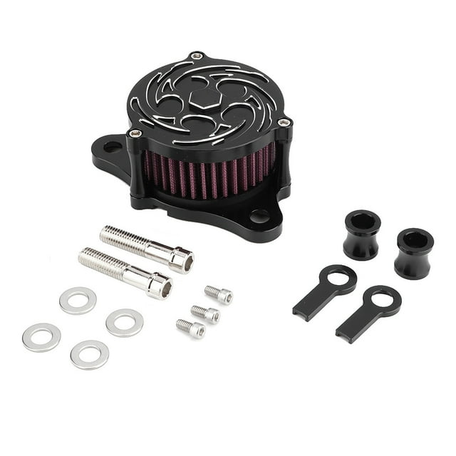 Filtro de admisión de filtro de aire, accesorios modificados para motocicleta, sistema de filtración de filtro de aire