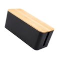 thumbnail image 2 of Stylish Home Office Power Strips Power Strips Wire Hider Cable Management Box Black S, 2 of 9