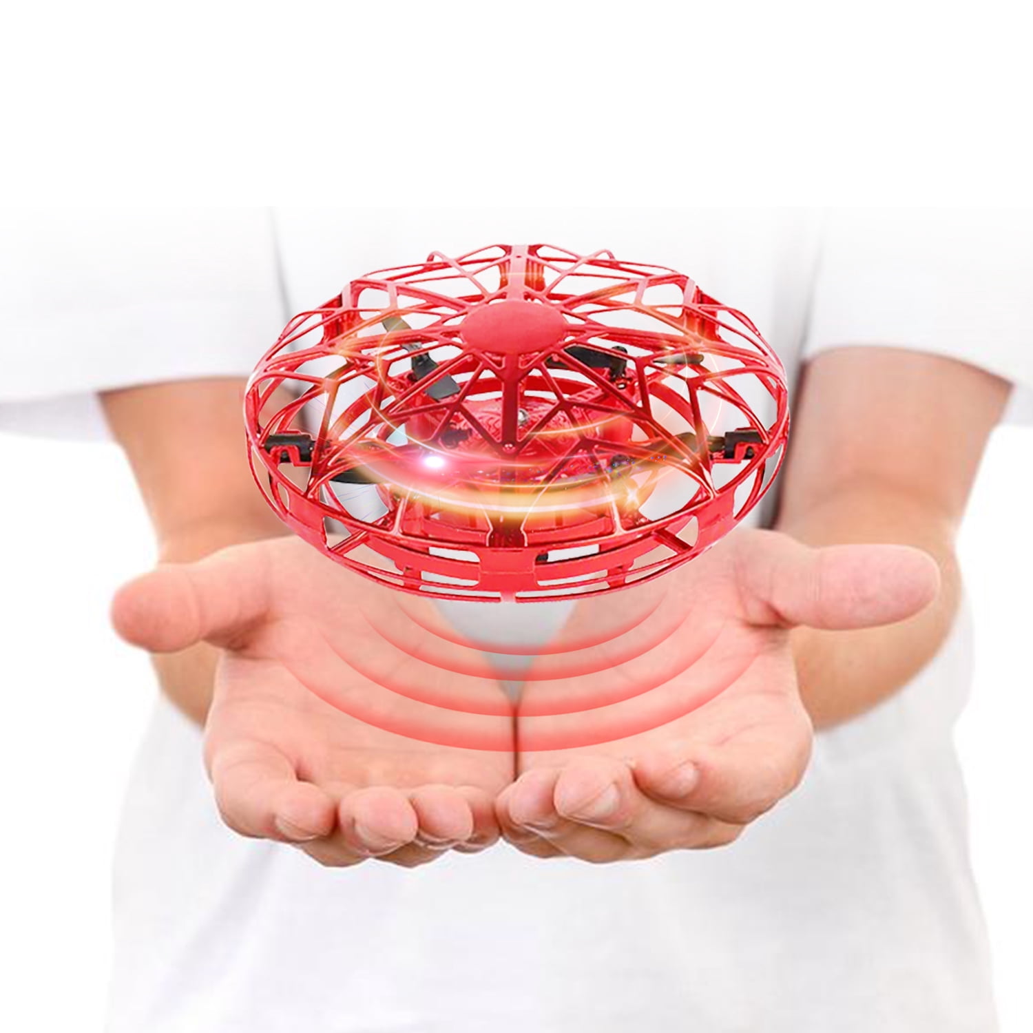 MAXKY Mini Hand Drone, 360° Rotating Flight with Obstacle Avoidance