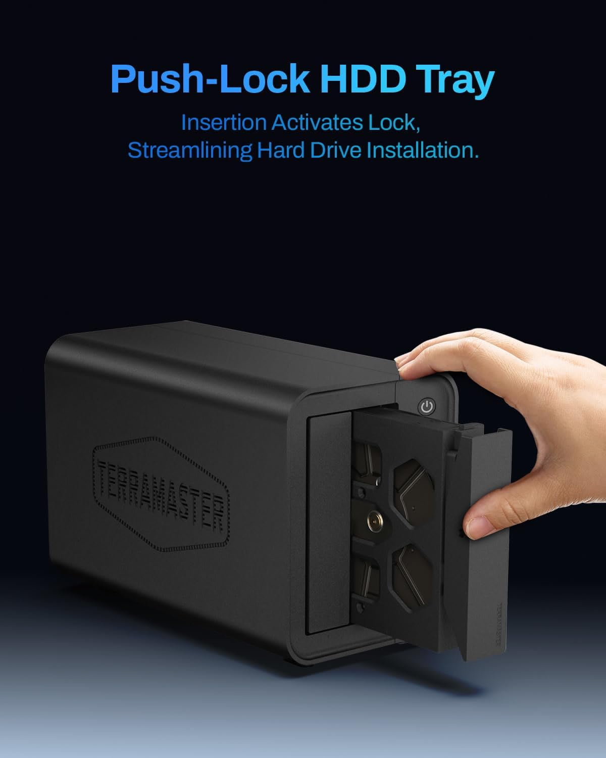 TERRAMASTER F2-425 2-Bay NAS Storage - Intel x86 Quad-Core CPU, 4GB RAM, 2.5GbE LAN, Network Attached Storage Multimedia Server for Home Users (Diskless)