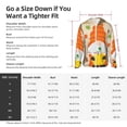thumbnail image 5 of Lsque Hello Fall Gnomes 1 UPF 50+ Lightweight Sun Protection Men's Women's Long Sleeve Shirt, Hoodie Performance -3X-Large, 5 of 9