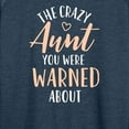 thumbnail image 3 of Instant Message - Crazy Aunt - Women's Lightweight French Terry Long Sleeve Shirt, 3 of 6