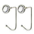 2pcs Alloy Bag Hooks Table Side Hooks Handbag Hangers Desktop Pouch