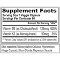 thumbnail image 4 of Evlution Nutrition Vitamin D3 + K2 for Immune System Support, Bone, Brain and Heart Health Support, Non-GMO and Gluten-Free, High Potency, Improve Calcium Absorption, 60 Servings, 4 of 7