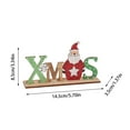 thumbnail image 3 of XWSHYW Decoraciones para El Hogar Adornos Navideños Manualidades de Madera Centros Comerciales Adornos Navideños Adornos de Muñecos de Nieve, 3 of 5
