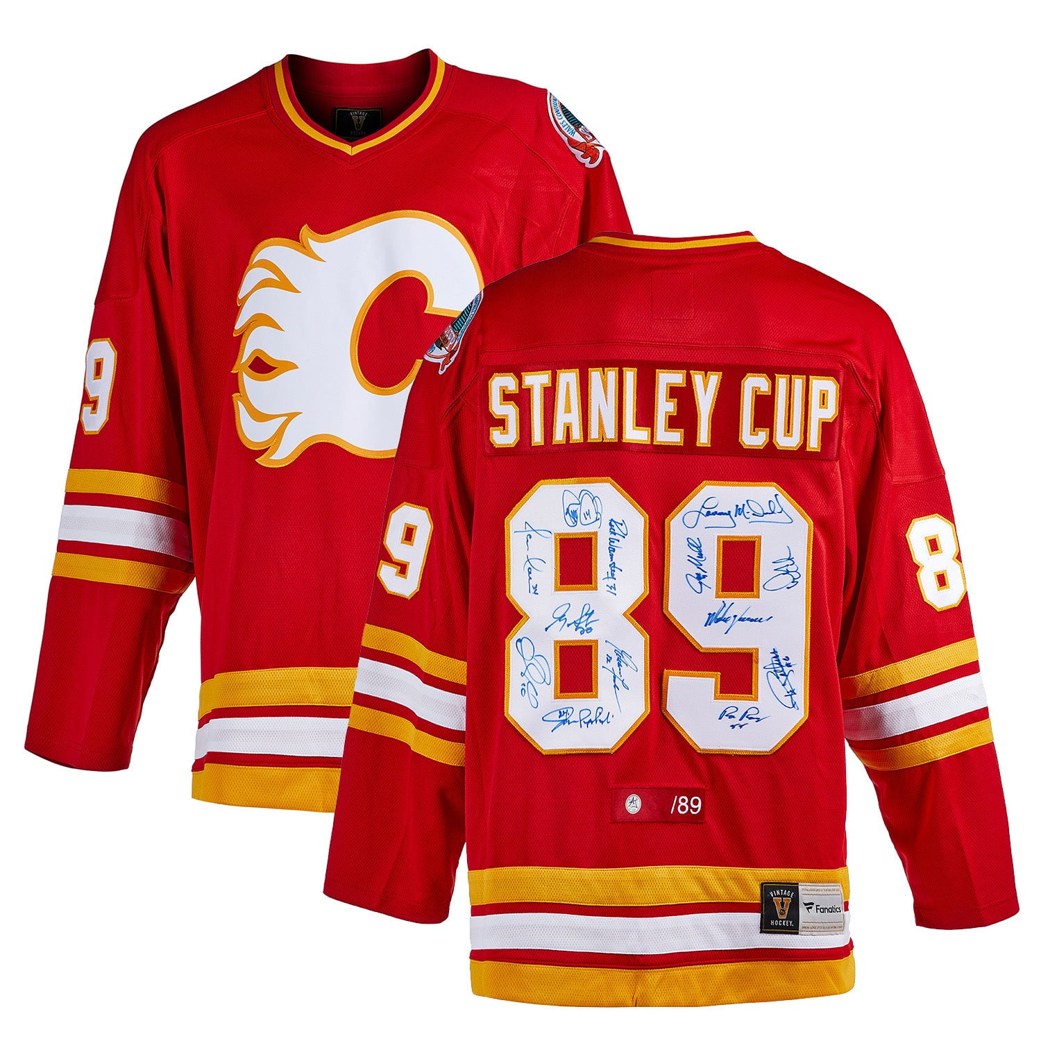 Calgary Flames Autographed Jerseys, Signed Flames Jerseys