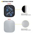 thumbnail image 3 of Bulopur Boho Floral Dragonfly Windshield Sun Shade Blocks Sunlight Sun Visor for Car Windshield Reinforcement Cool Reflective Sun Blocker Universal Sun Visor Protector for Most Cars, 3 of 6