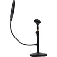 thumbnail image 1 of 1 Set Desktop Mic Stand Adjustable Tabletop Microphone Bracket with Mic Filter for Home Studio, 1 of 8