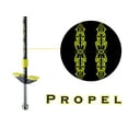 thumbnail image 3 of Flybar Propel Pogo Stick for Kids Ages 5 & up 40 to 80 lbs - Black Tattoo, 3 of 4