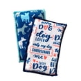 thumbnail image 1 of Bright Box Household Microfiber Sponges Scratch Free Sustainable Long-Lasting, 2ct Dog Lover, 1 of 5
