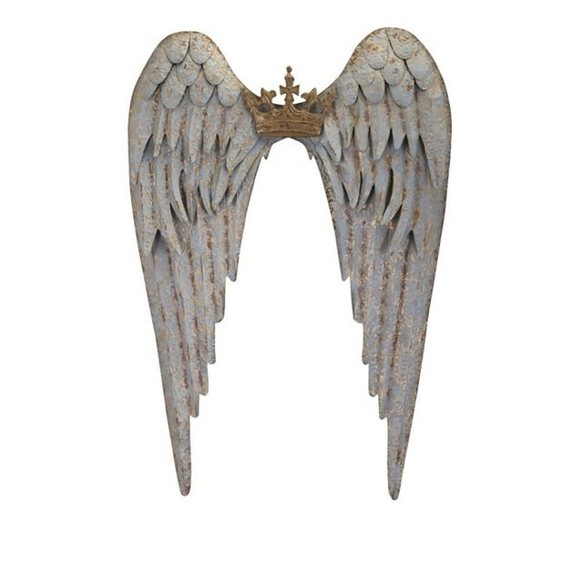 IMAX Corporation Ella Wing Wall Sculpture en Gris