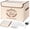 Beige-zipper, variant on Folding Bread Proofing Box 68-131? Temp Control & 99H Timer, Dough Proofer Box for Sourdough, Bread Baking, Pizza, Yogurt, Kombucha 6-Layer Fabric