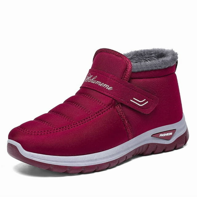 Men's winter large size plus velvet thickened cotton snow boots