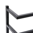 thumbnail image 4 of vidaXL Towel Rack Black 24x12x96 cm Steel, 4 of 5