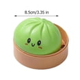 thumbnail image 3 of Mystery Dumpling Squishy Box,10 Colors Random Sent Slow Rising Glitter Squishies Dumpling Toy,Bun Bao Stress Balls Fidget Sensory Toy with Food Steamer Stretchy Surprise Toys for Teens Adults, 3 of 8