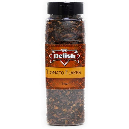 Dried Natural Tomato Flakes by Its Delish, Large Jar