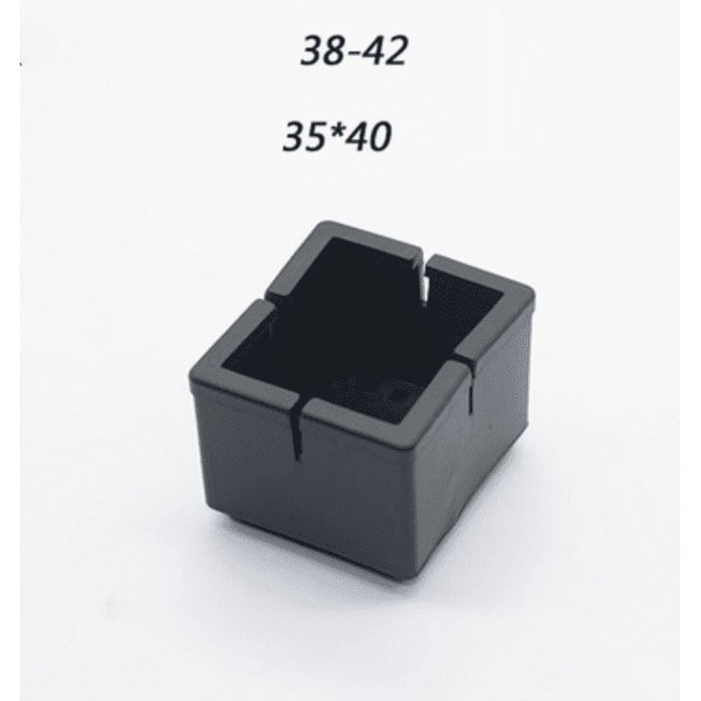 Tapas de silicona para patas de sillas, deslizadores para muebles, protección de silicona, almohadillas para patas de muebles, cubiertas para patas de sillas, protectores de cubiertas de mesa, 12 piezas, adecuado para patas de mesa rectangulares de 38 a 42 mm; 35-40 mm brillar Electrónica
