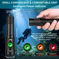 thumbnail image 3 of Dive Light, Professional 1200LM Diving Flashlight  for Camping, 3 of 7