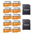 thumbnail image 1 of Tarjeta micro SD KOOTION 64 GB, paquete de 10 con adaptador U3 V30 A1 4K UHD, 1 of 8