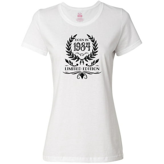 Inktastic Born in 1984 Limited Edition Women's T-Shirt
