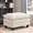 Beige, variant on AISWORD 157" U Shaped Cloud Couch Sectional, Oversized Modular Sofa with USB Charging, Hidden Storage, Cup Holders & Double Chaise for Living Room, Beige