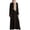 A-Black, variant on Abaya Kaftan Dresses for Women Dubai Full Cover Ethnic Eid Muslim Dress Elegant Long Sleeve Belted Pleated Maxi Dress Prime Big Deal Days Scale Black M