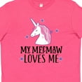 thumbnail image 4 of Inktastic My Meemaw Loves Me Unicorn Youth T-Shirt, 4 of 5