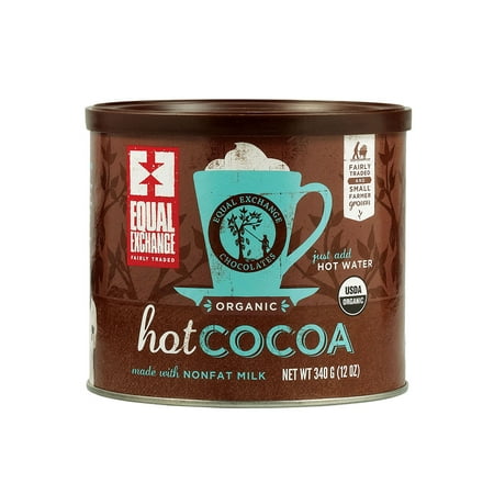 Equal Exchange Fair Trade Organic Hot Cocoa Mix, 12 (Best Organic Hot Cocoa)