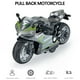 thumbnail image 4 of Motocicleta deportiva de aleación fundida 1/12, modelo de motocicleta con luz musical, colección de juguetes, decoración de vehículos, modelo de Hobby plata CUTICAT juguetes de fundición de motocicleta, 4 of 8