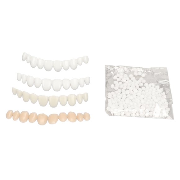 Temporary Tooth Repair Kit, Rubber Tooth Filling Bead Professional Safe  For Cosplay