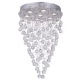 thumbnail image 1 of CWI Lighting Rain Drop 7 Light Montage Affleurant Finition Chrome, 1 of 3