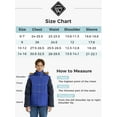 thumbnail image 7 of Wantdo Boy's Puffer Coat Quilted Puffer Jackets Thicken Winter Jacket Blue & Navy 14/16, 7 of 7