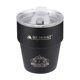 thumbnail image 4 of Taza de camping con tapa de acero inoxidable de doble pared para café, té y leche. Negro, 4 of 9