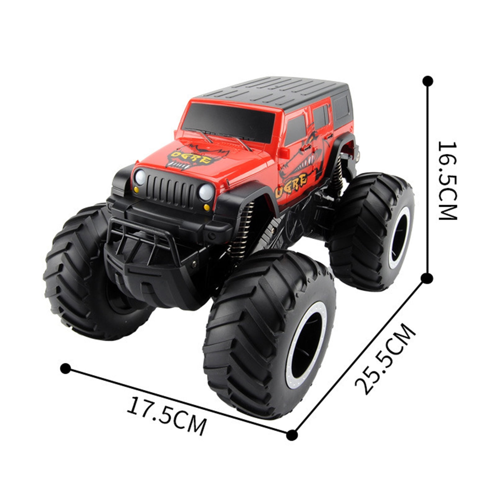 Hyasfey Amphibious Remote Control Off-Road Crawler Truck Toy