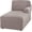 Brown, variant on L Shape Sofa Chaise Lounge Cover, Stretch Sofa Chaise Protector for Living Room Chaise Slipcover Chaise Lounge Couch Cover Machine Washable (Khaki,Chaise Lounger(Left))
