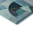 thumbnail image 3 of Addison Rugs Mayfield Premium Machine Washable Transitional Abstract Teal Rectangle Rug, 2'6" x 3'10", 3 of 7
